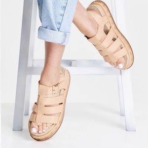 ASOS Premium Leather Fisherman Sandals